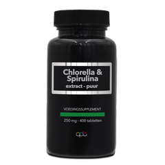 APB Holland Chlorella & spirulina puur 250mg 400.00 Tabletten