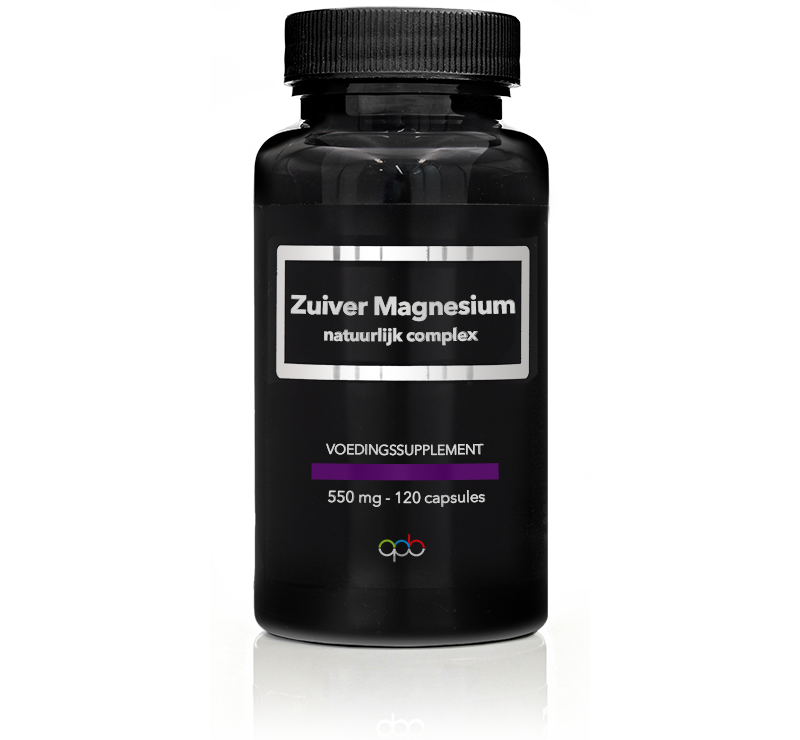 APB Holland Zuiver magnesium natuurlijk complex 550mg 120.00 Capsules