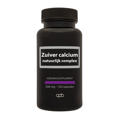 APB Holland Zuiver calcium natuurlijk complex 500mg 120.00 Capsules