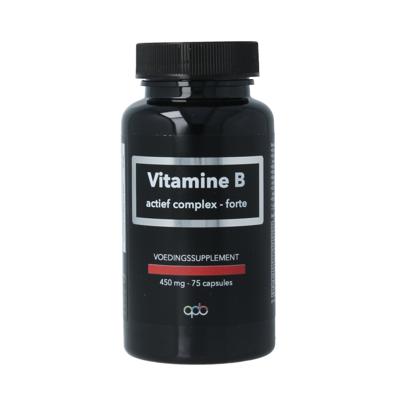 APB Holland Vitamine B complex actief forte 450mg 75.00 Capsules