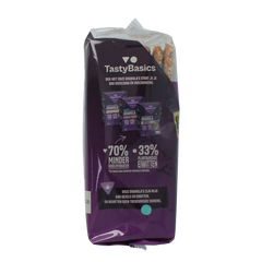TastyBasics Less carb-high protein crackers meerzaden 200.00 Gram