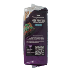 TastyBasics Less carb-high protein crackers meerzaden 200 Gram