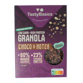 TastyBasics Less carb-high protein granola choco en noten 350.00 Gram