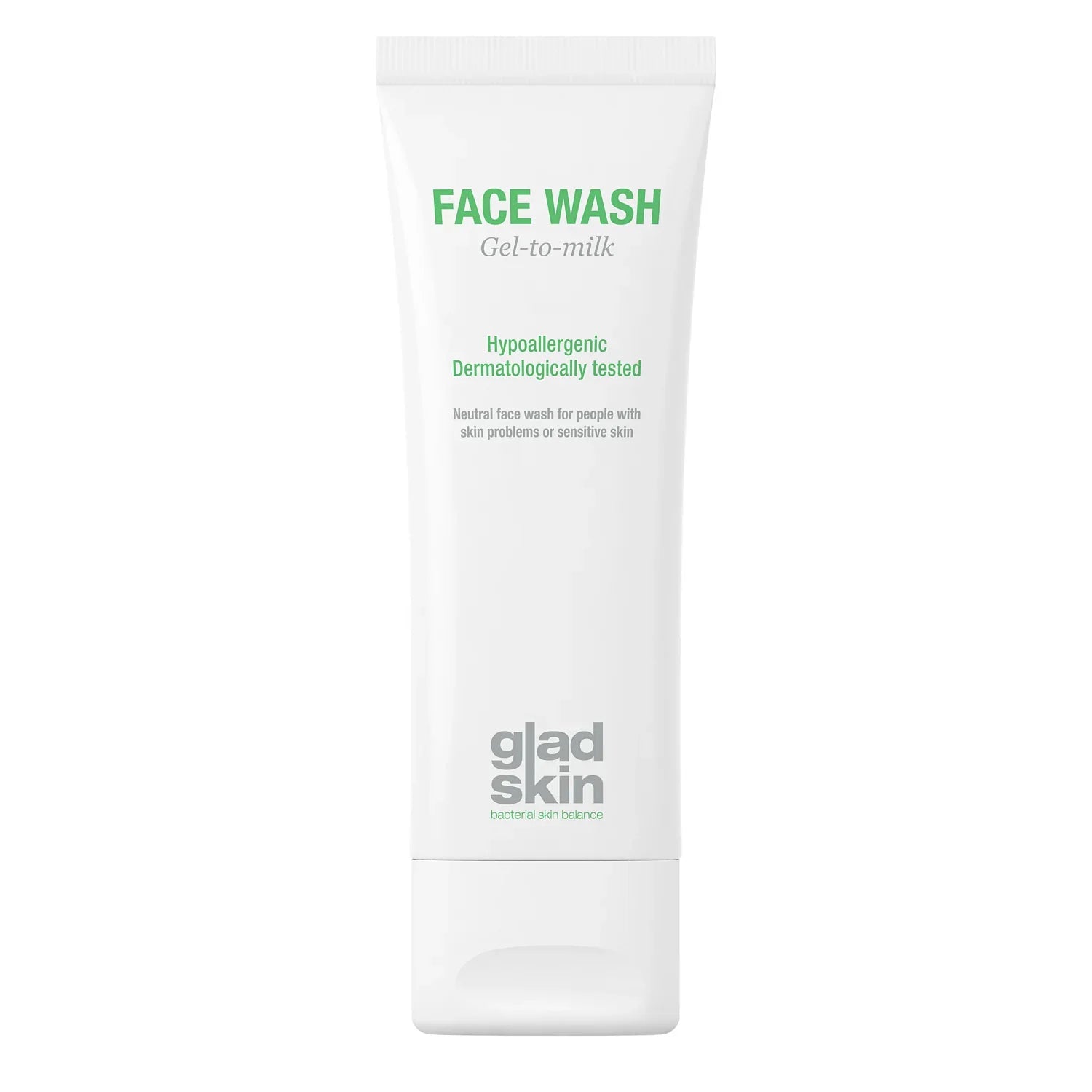 Gladskin Face wash gel to milk 75 Milliliter