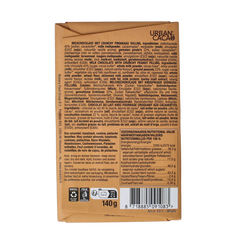 Urban Cacao Pindakaas crunch 140.00 Gram