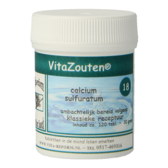 Vitazouten Calcium sulfuratum VitaZout nr. 18 120 Tabletten