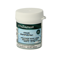 Vitazouten Zincum chloratum/mur. VitaZout nr.21 120 Tabletten