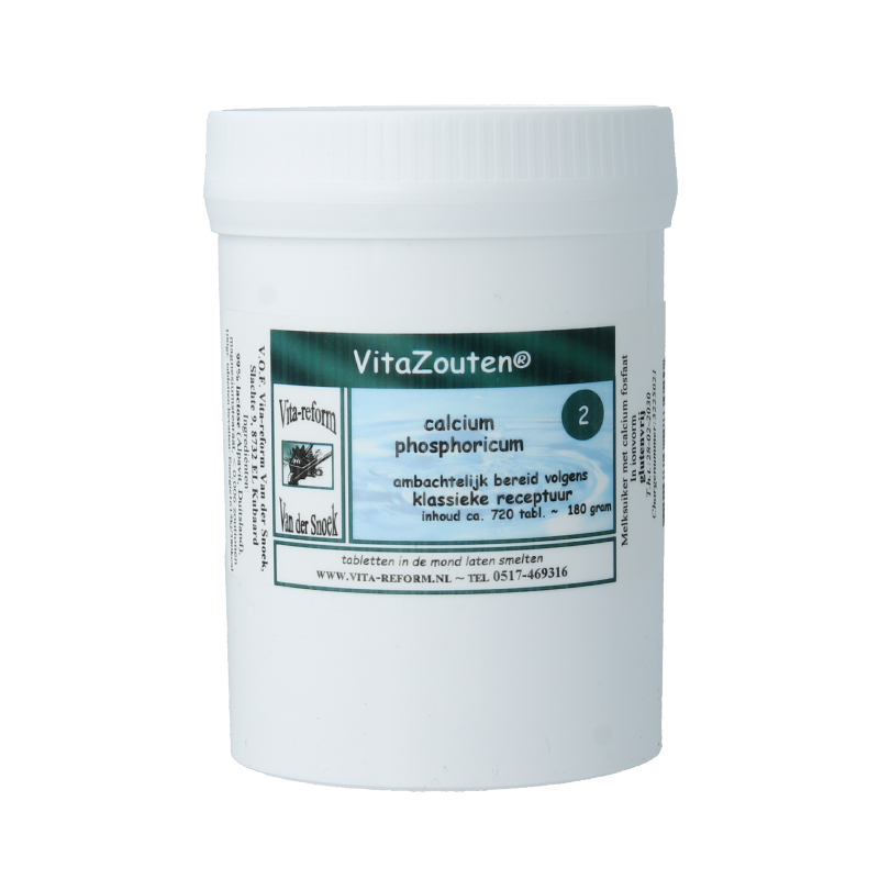 Vitazouten Calcium phosphoricum VitaZout nr. 02 720 Tabletten