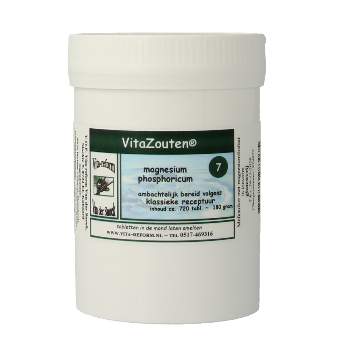 Vitazouten Magnesium phosphoricum VitaZout nr. 07 720.00 Tabletten