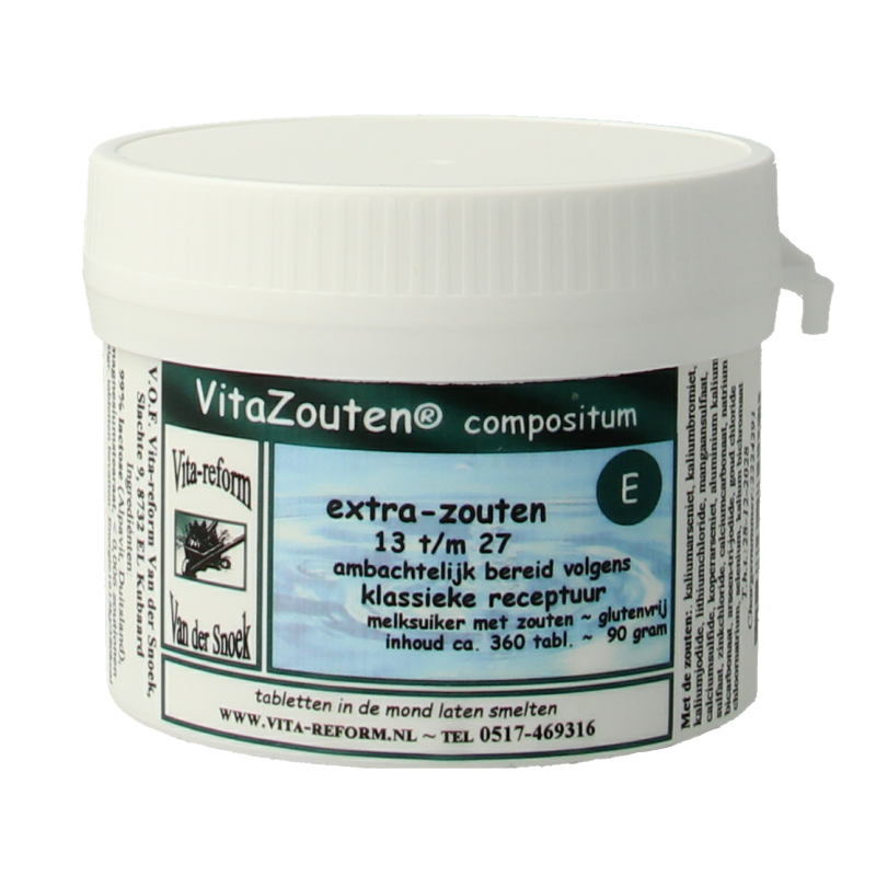 Vitazouten Compositum extra 13 t/m 27 360 Tabletten