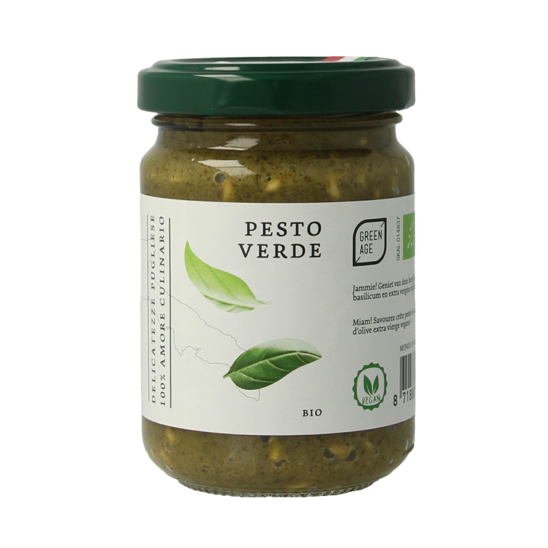 Greenage Groene pesto bio 140 Gram