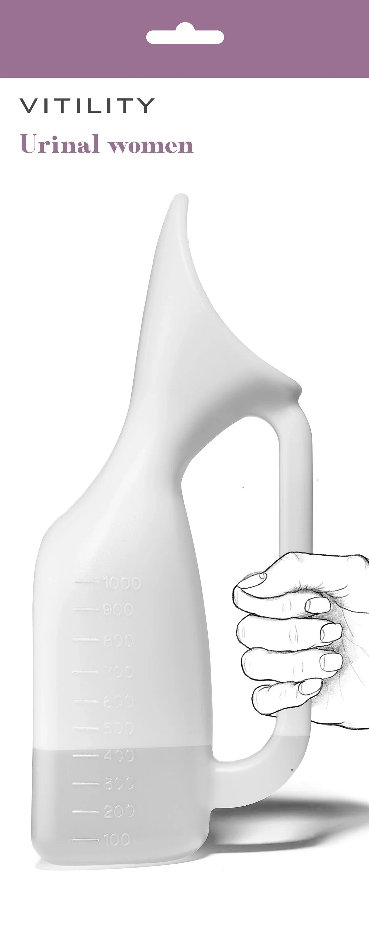 Vitility Urinaal vrouw 1 Stuks