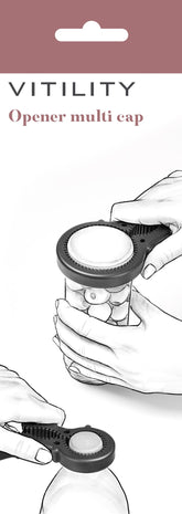 Vitility Dekselopener universeel 1 Stuks