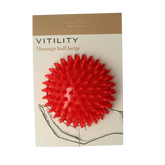 Vitility Massagebal 9cm rood 1 Stuks
