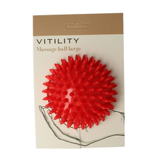 Vitility Massagebal 9cm rood 1 Stuks