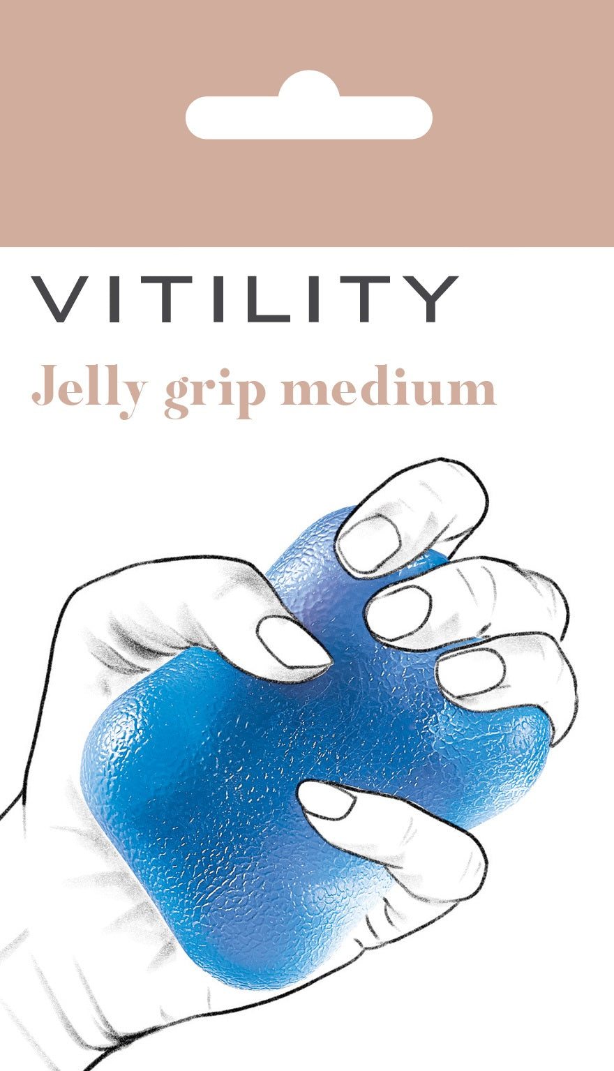 Vitility Jelly grip medium 1 Stuks