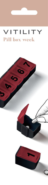 Vitility Medicijndoos 1 Stuks