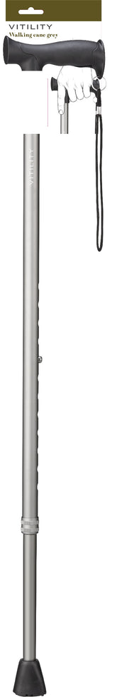 Vitility Wandelstok grijs 1 Stuks