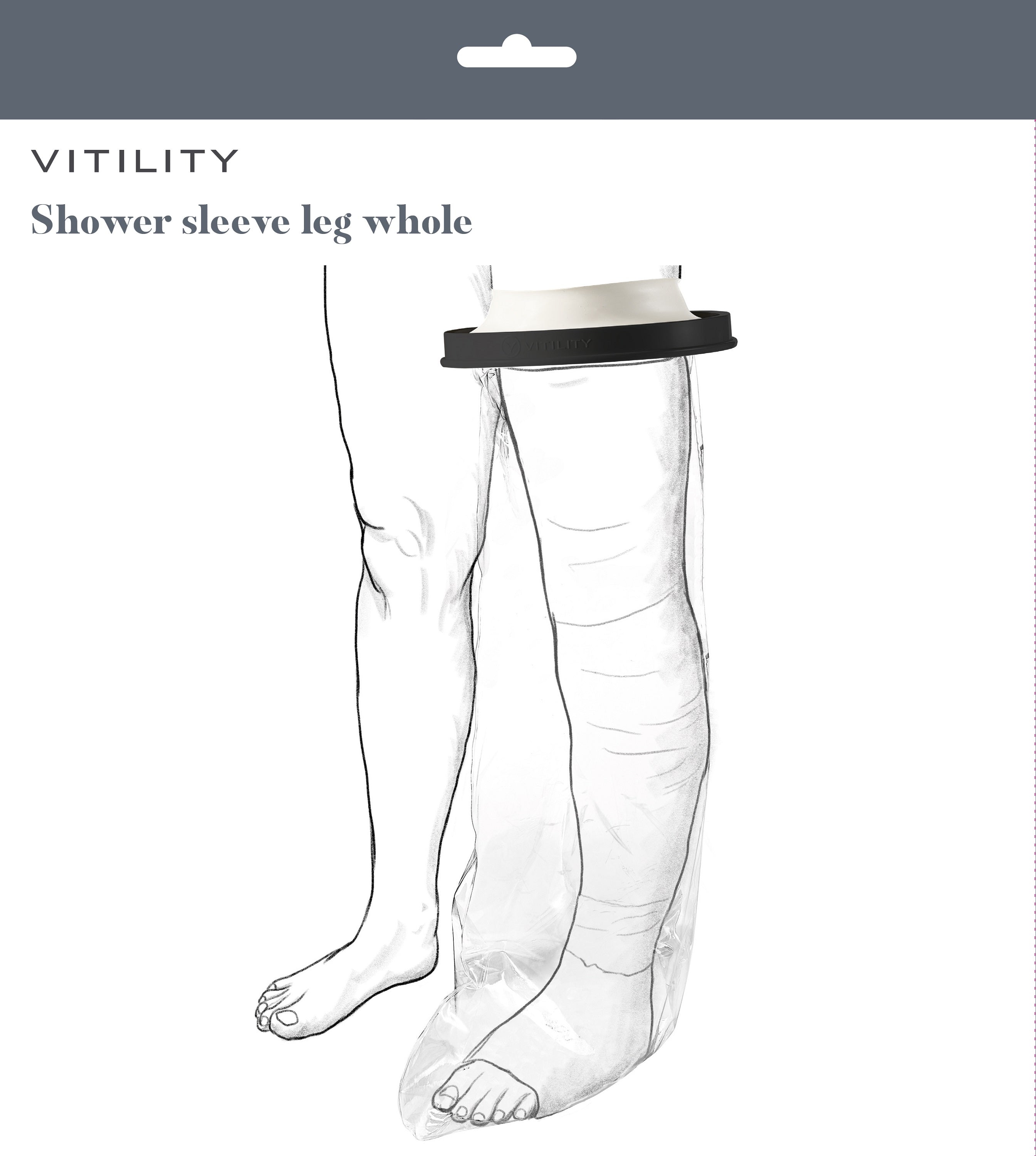 Vitility Douchehoes been heel 1 Stuks