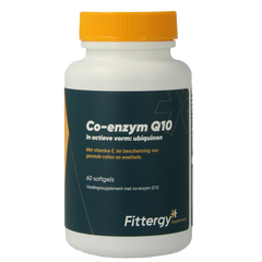 Fittergy Co-enzym Q10 30mg 60 Softgels