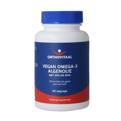 OrthoVitaal Vegan omega 3 algenolie 60.00 Vegetarische capsules