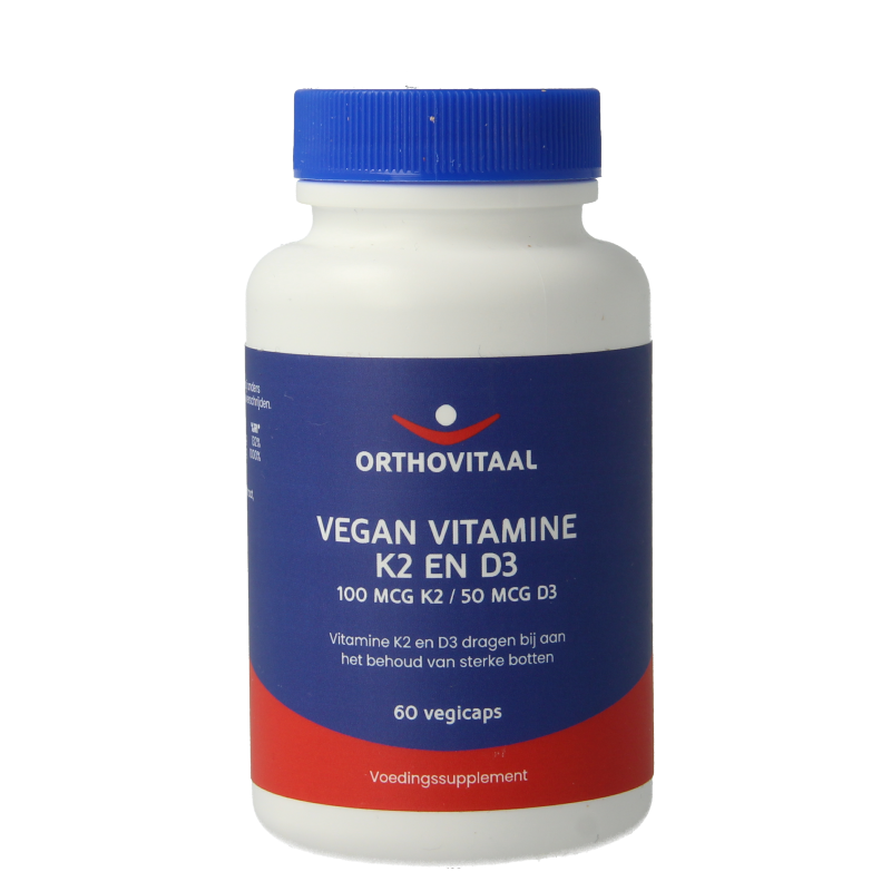 OrthoVitaal Vitamine K2 & D3 vegan 60 Vegetarische capsules