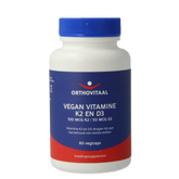 OrthoVitaal Vitamine K2 & D3 vegan 60.00 Vegetarische capsules