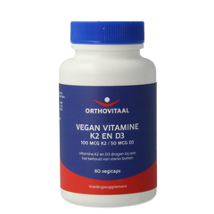 OrthoVitaal Vitamine K2 & D3 vegan 60 Vegetarische capsules