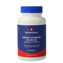 OrthoVitaal Vitamine K2 & D3 vegan 60.00 Vegetarische capsules