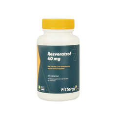 Fittergy Resveratrol 40mg 60.00 Tabletten