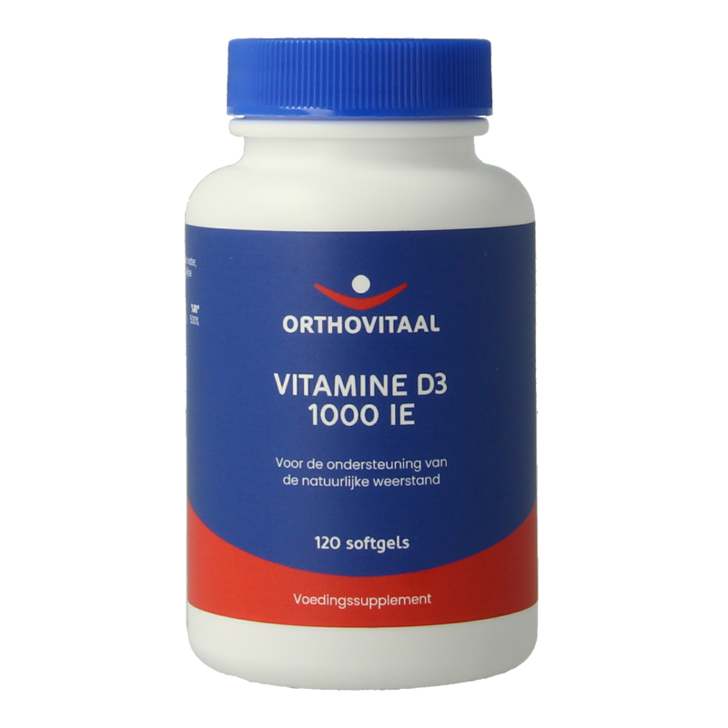 OrthoVitaal Vitamine D3 1000IE/25mcg 120 Softgels