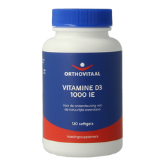 OrthoVitaal Vitamine D3 1000IE/25mcg 120.00 Softgels