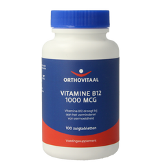 OrthoVitaal Vitamine B12 1000mcg 100.00 Zuigtabletten