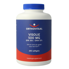 OrthoVitaal Visolie 500mg EPA 18% DHA 12% 240 Softgels