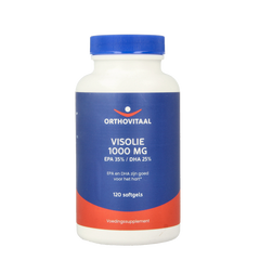 OrthoVitaal Visolie 1000mg EPA 35% DHA 25% 120 Softgels