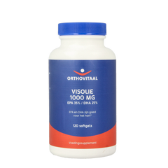 OrthoVitaal Visolie 1000mg EPA 35% DHA 25% 120.00 Softgels