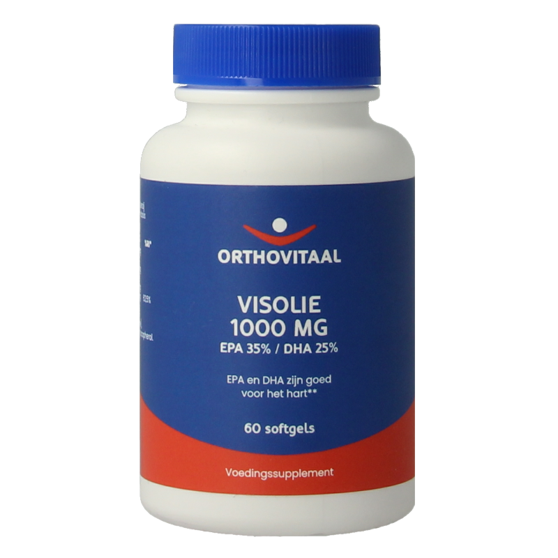 OrthoVitaal Visolie 1000mg EPA 35% DHA 25% 60 Softgels