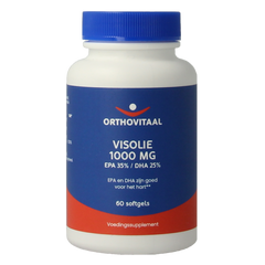 OrthoVitaal Visolie 1000mg EPA 35% DHA 25% 60.00 Softgels