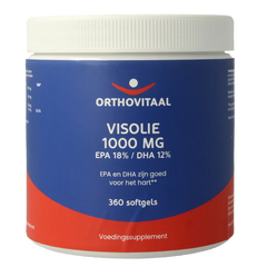 OrthoVitaal Visolie 1000mg EPA 18% DHA 12% 360 Softgels