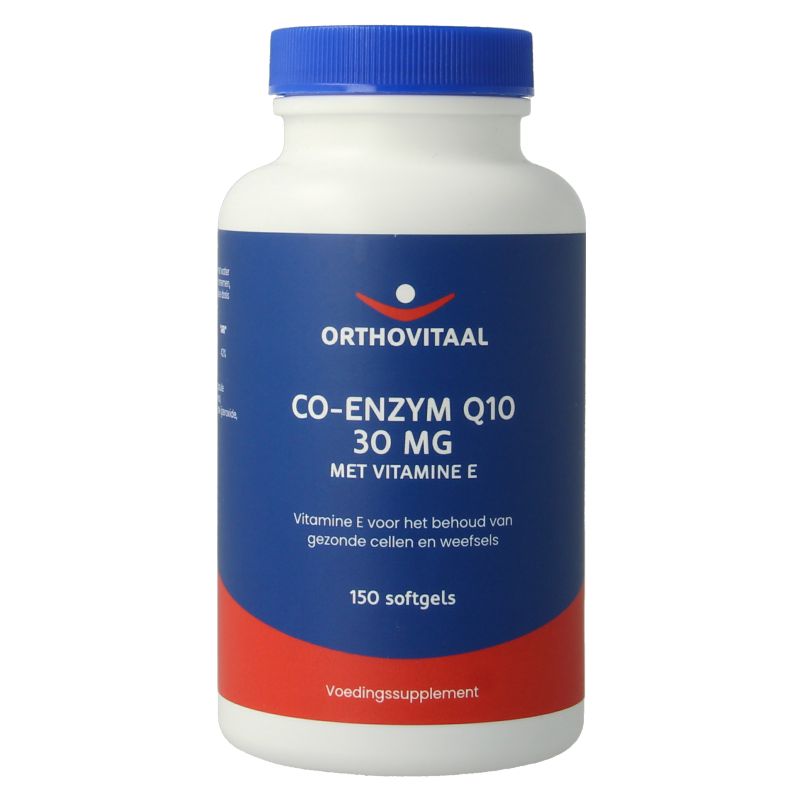 OrthoVitaal Co-enzym Q10 30mg met vitamine E 150 Softgels