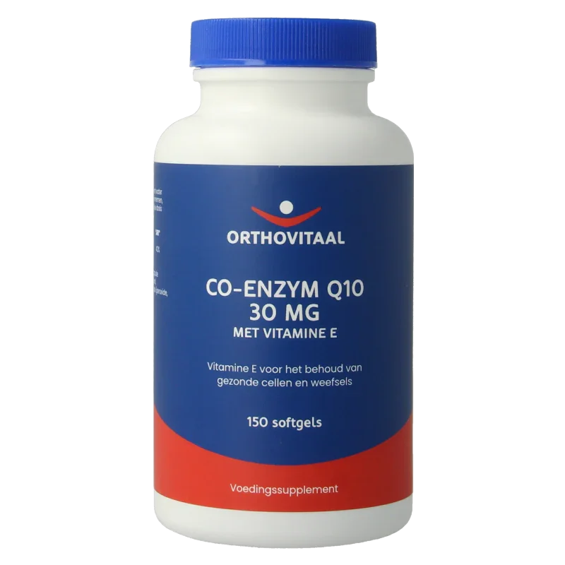 OrthoVitaal Co-enzym Q10 30mg met vitamine E 150 Softgels