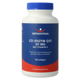 OrthoVitaal Co-enzym Q10 30mg met vitamine E 150 Softgels