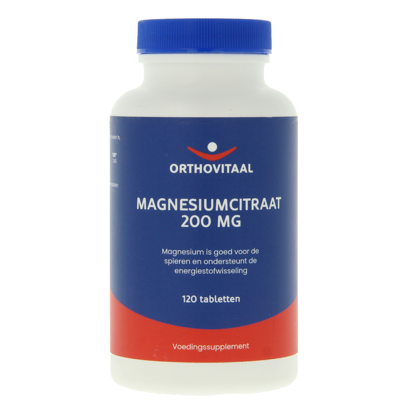 OrthoVitaal Magnesium citraat 200mg 120 Tabletten