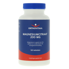 OrthoVitaal Magnesium citraat 200mg 120.00 Tabletten