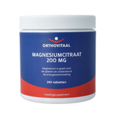 OrthoVitaal Magnesium citraat 200mg 240 Tabletten