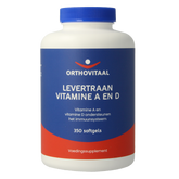 OrthoVitaal Levertraan vitamine A en D 350 Softgels