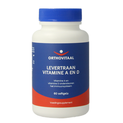 OrthoVitaal Levertraan Vitamine A en D 60 Softgels