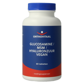 OrthoVitaal Glucosamine / MSM / Hyaluronzuur vegan 90.00 Tabletten