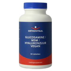 OrthoVitaal Glucosamine / MSM / Hyaluronzuur vegan 90 Tabletten