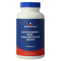 OrthoVitaal Glucosamine / MSM / Hyaluronzuur vegan 90.00 Tabletten